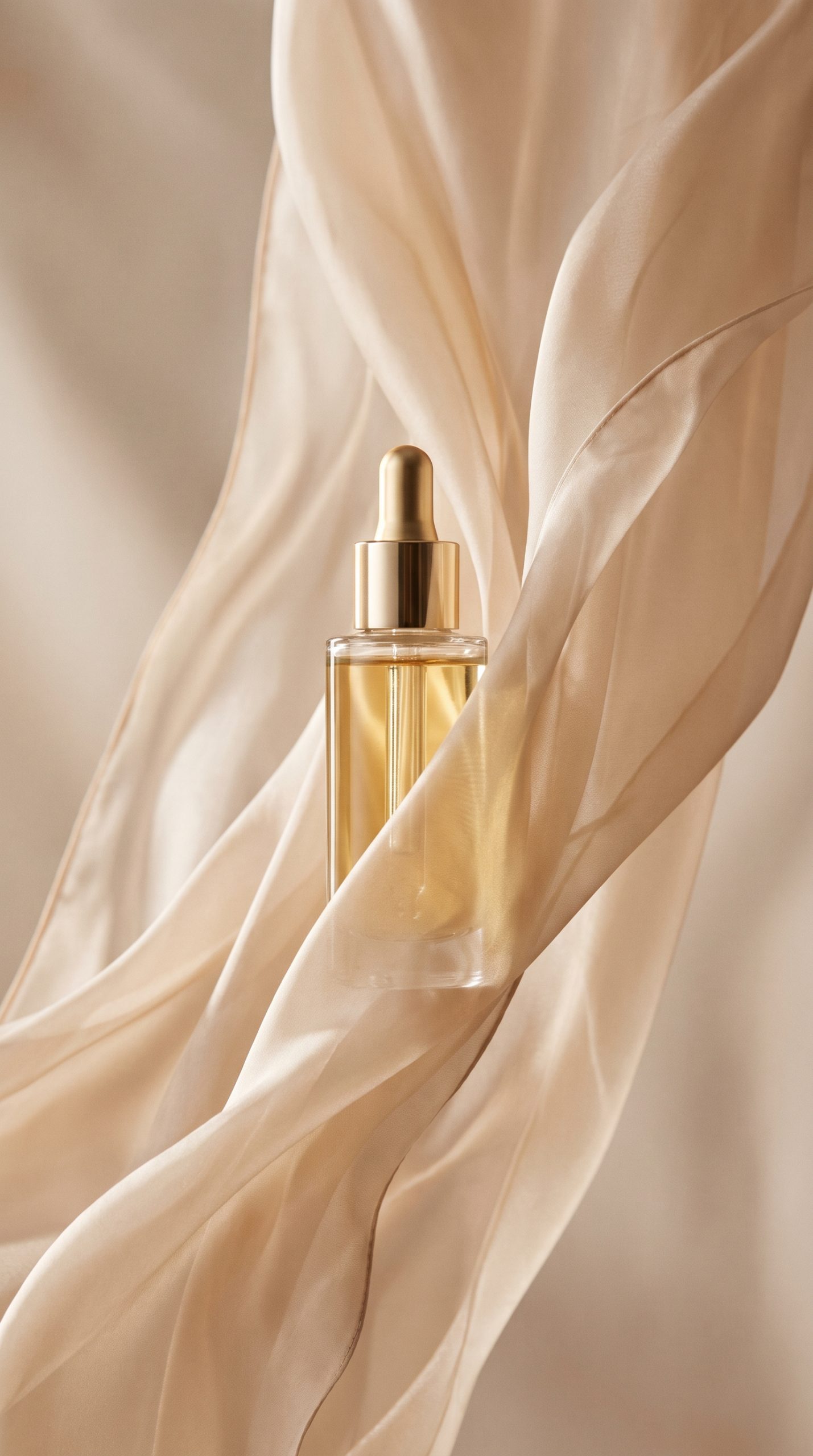 Floating fabric product effect serum