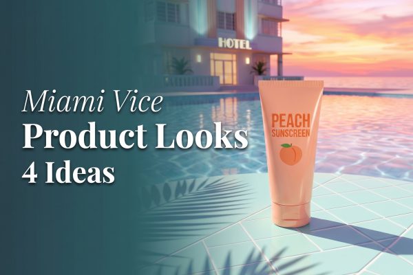 Miami Vice Product Look: 4 Pastel Ad Ideas