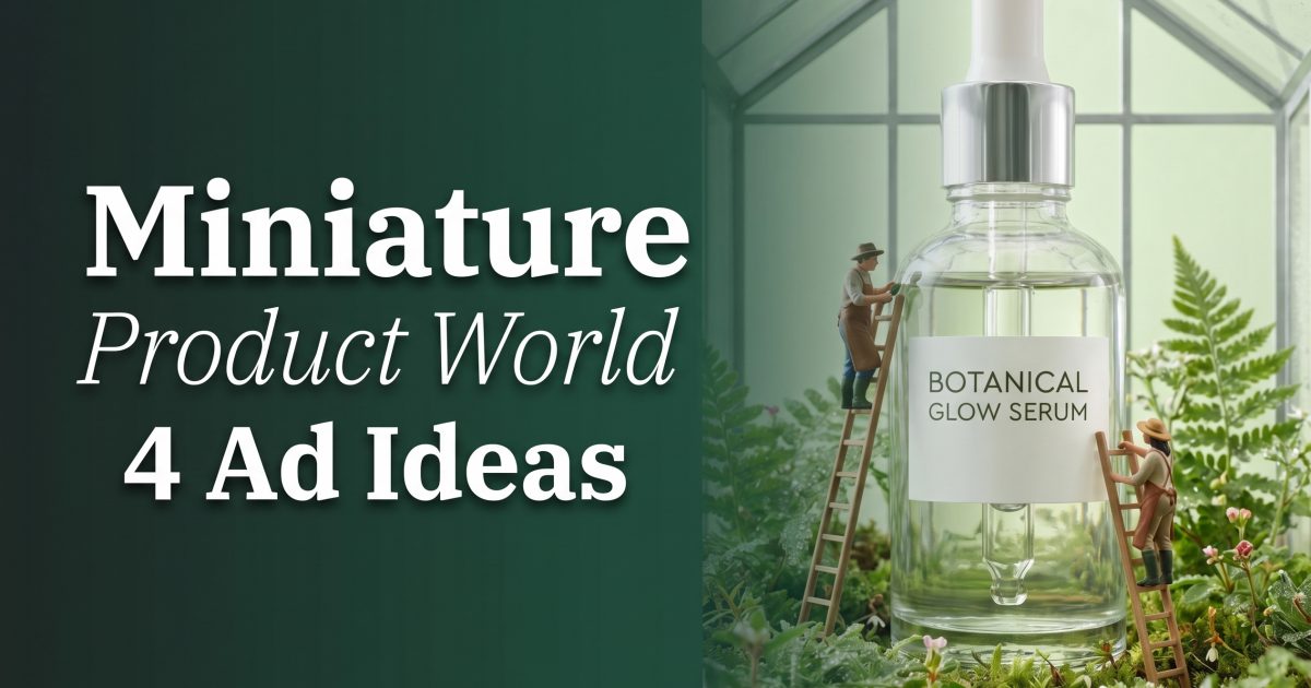 Miniature Product World: 4 Amazing Ad Ideas