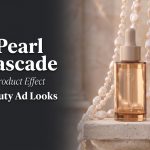 Pearl Cascade Product Effect: 4 Elegant Beauty Ad Looks