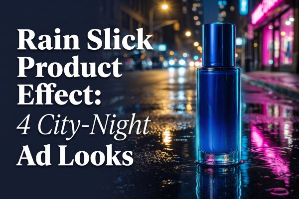 Rain Slick Product Effect: 4 City-Night Ad Looks